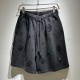CHROME HEARTS WASHED DESTROY SHORTS CHROME HEARTS WASHED DESTROY SHORTS