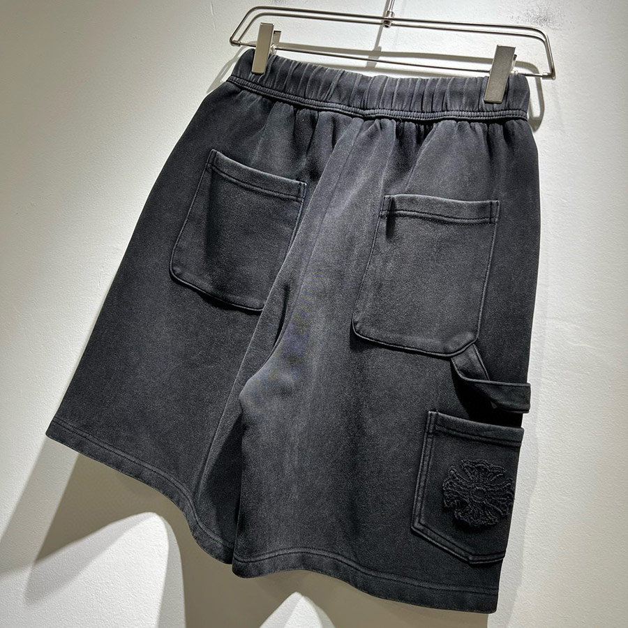 CHROME HEARTS WASHED DESTROY SHORTS CHROME HEARTS WASHED DESTROY SHORTS