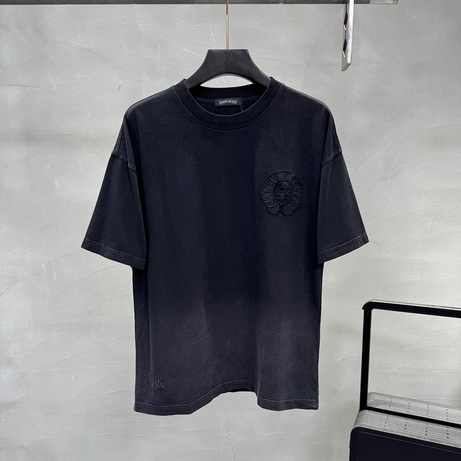 CHROME HEARTS WASHED LOGO TSHIRT CHROME HEARTS WASHED LOGO TSHIRT