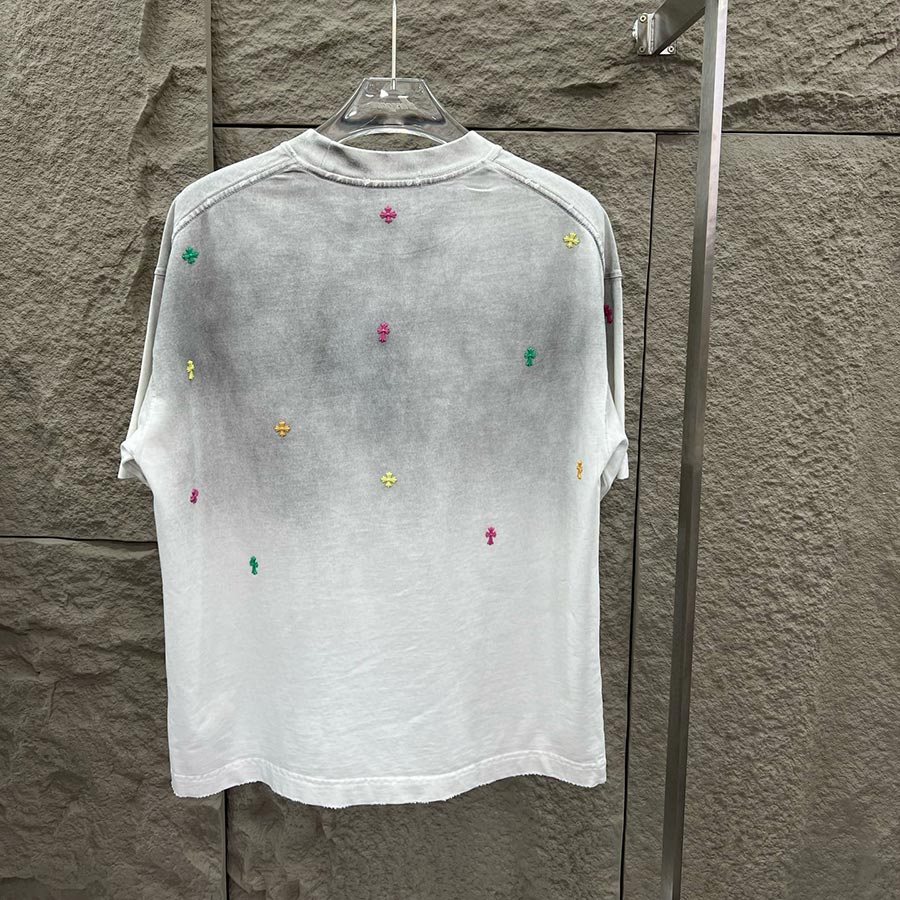CHROME HEARTS WASHED LOGO TSHIRT CHROME HEARTS WASHED LOGO TSHIRT