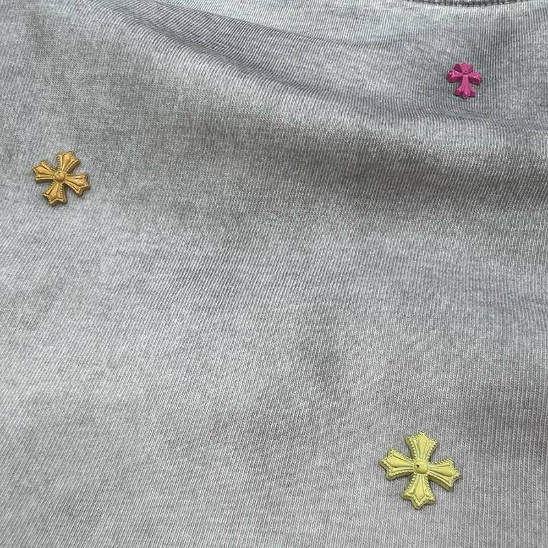 CHROME HEARTS WASHED LOGO TSHIRT CHROME HEARTS WASHED LOGO TSHIRT