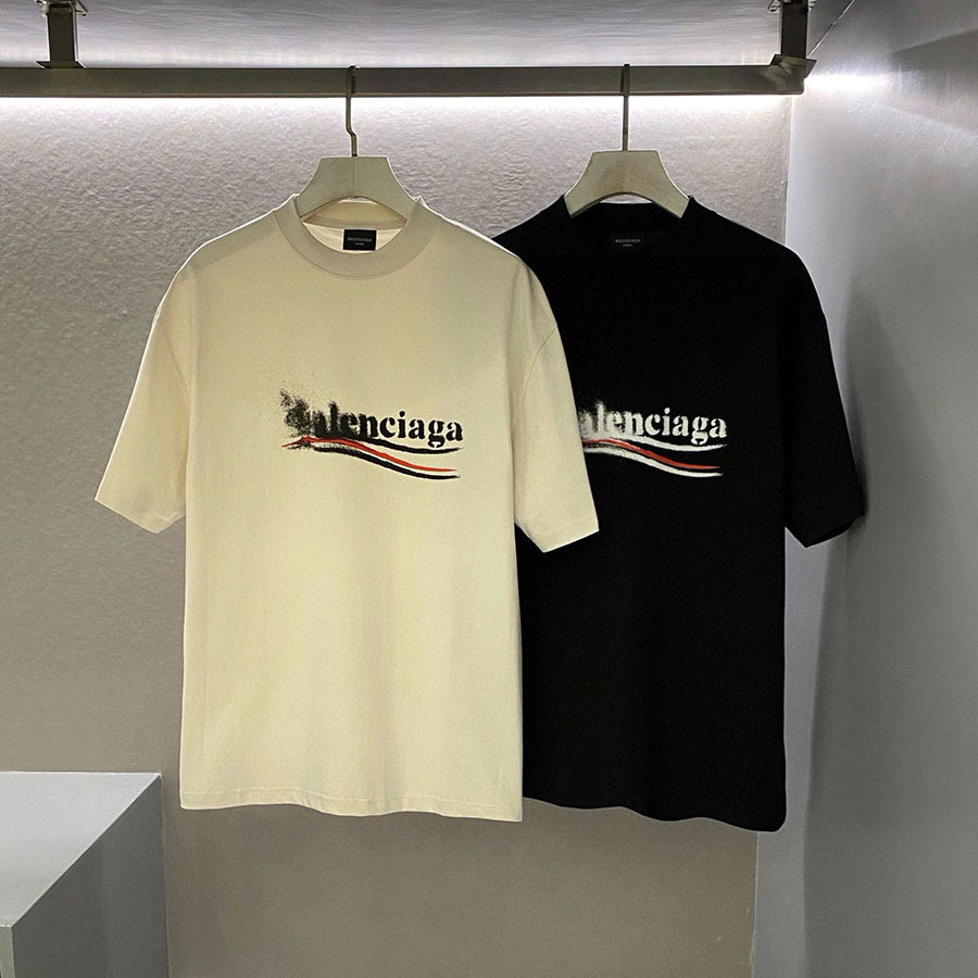 BALENCIAGA POLITICAL STENCIL TSHIRT