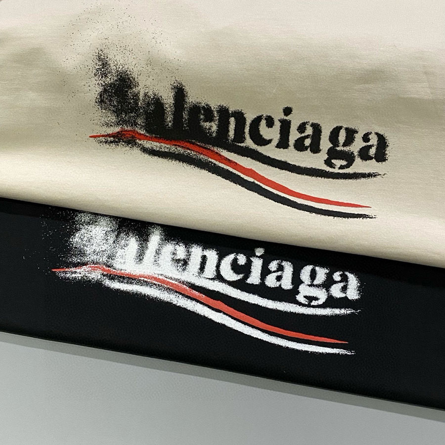 BALENCIAGA POLITICAL STENCIL TSHIRT BALENCIAGA POLITICAL STENCIL TSHIRT