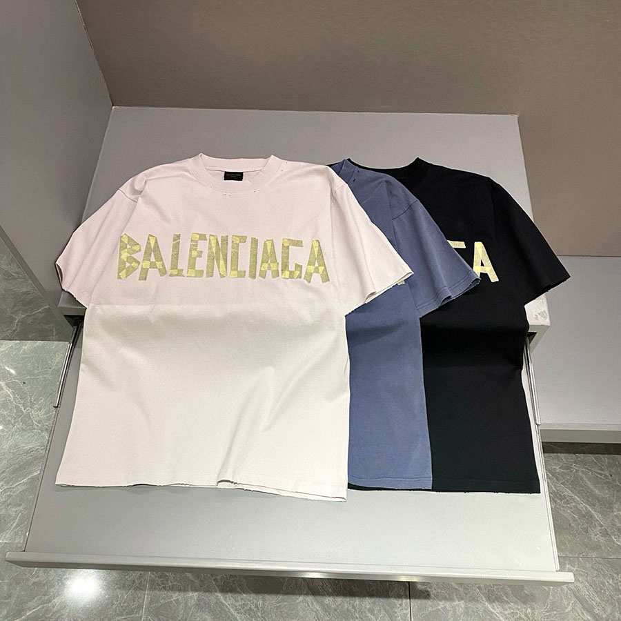 BALENCIAGA TAPE TYPE TSHIRT BALENCIAGA TAPE TYPE TSHIRT