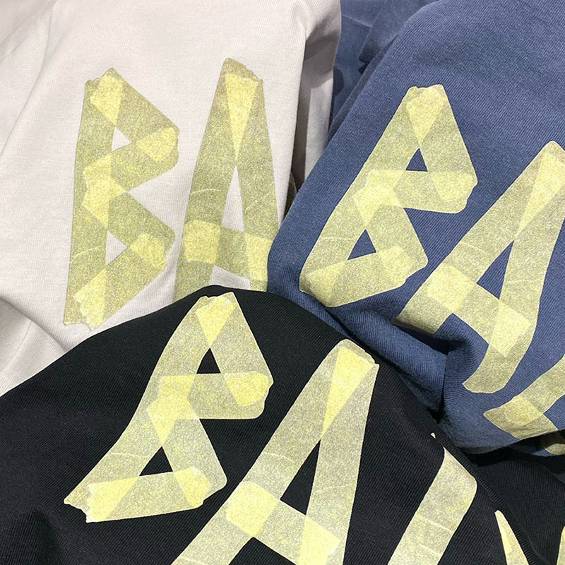 BALENCIAGA TAPE TYPE TSHIRT BALENCIAGA TAPE TYPE TSHIRT