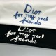 CHRISTIAN DIOR REAL FRIENDS TSHIRT CHRISTIAN DIOR REAL FRIENDS TSHIRT