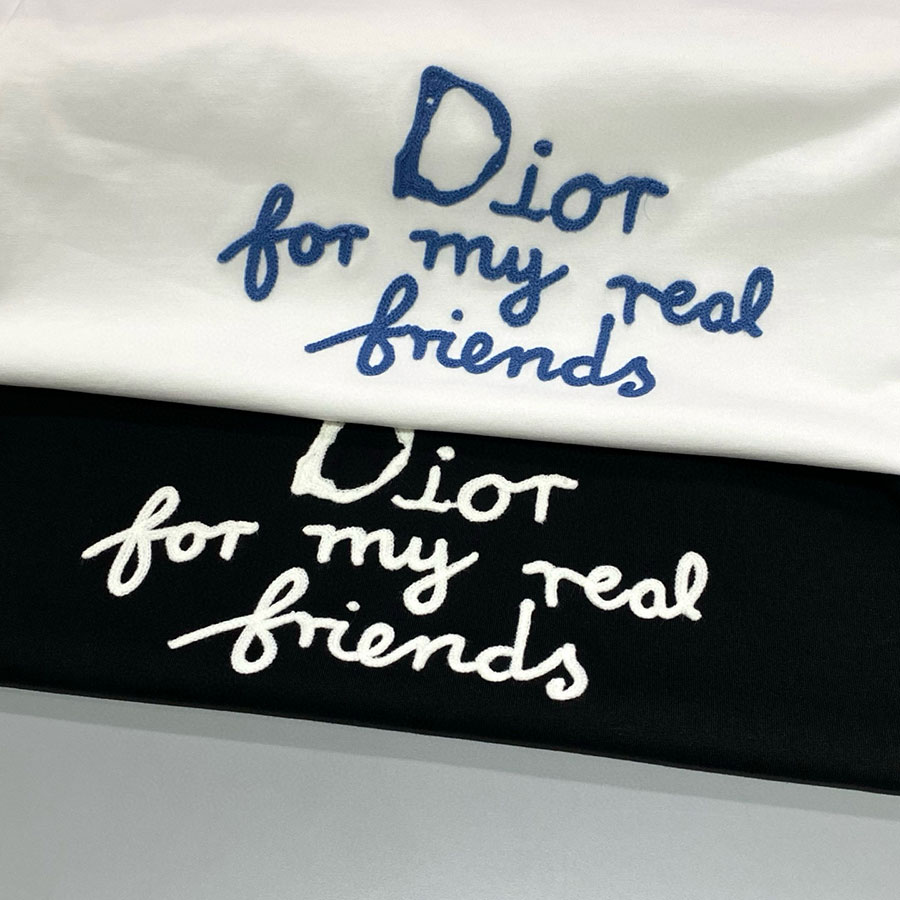 CHRISTIAN DIOR REAL FRIENDS TSHIRT CHRISTIAN DIOR REAL FRIENDS TSHIRT