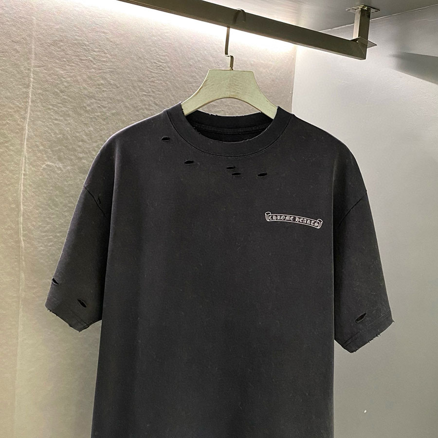 CHROME HEARTS CREATIVITY WASHED TSHIRT CHROME HEARTS CREATIVITY WASHED TSHIRT
