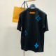 LOUIS VUITTON LOGO EMBROIDERY TSHIRT LOUIS VUITTON LOGO EMBROIDERY TSHIRT