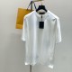 LOUIS VUITTON LOGO EMBROIDERY TSHIRT LOUIS VUITTON LOGO EMBROIDERY TSHIRT