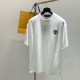 LOUIS VUITTON LOGO EMBROIDERY PRINT TSHIRT LOUIS VUITTON LOGO EMBROIDERY PRINT TSHIRT