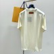 LOUIS VUITTON LOGO EMBROIDERY TSHIRT LOUIS VUITTON LOGO EMBROIDERY TSHIRT