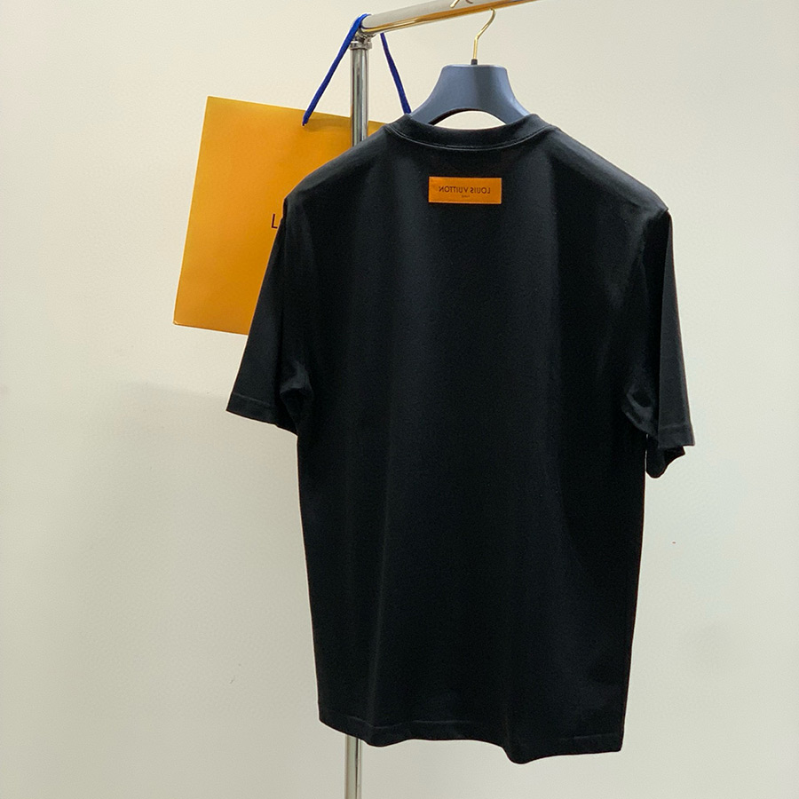 LOUIS VUITTON LOGO EMBROIDERY TSHIRT