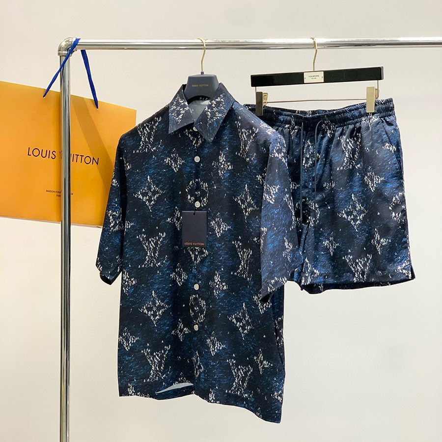 LOUIS VUITTON PRINT LOGO SHIRT