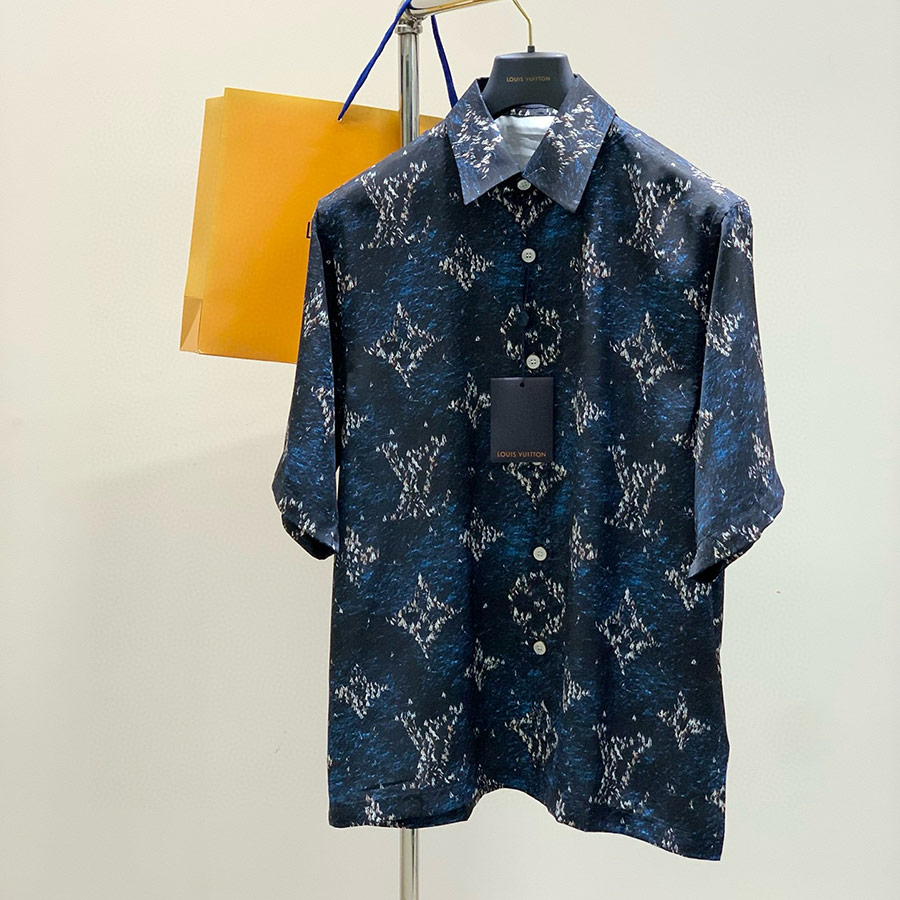 LOUIS VUITTON PRINT LOGO SHIRT