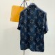 LOUIS VUITTON PRINT LOGO SHIRT LOUIS VUITTON PRINT LOGO SHIRT
