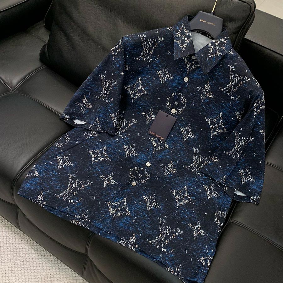 LOUIS VUITTON PRINT LOGO SHIRT LOUIS VUITTON PRINT LOGO SHIRT