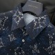 LOUIS VUITTON PRINT LOGO SHIRT LOUIS VUITTON PRINT LOGO SHIRT