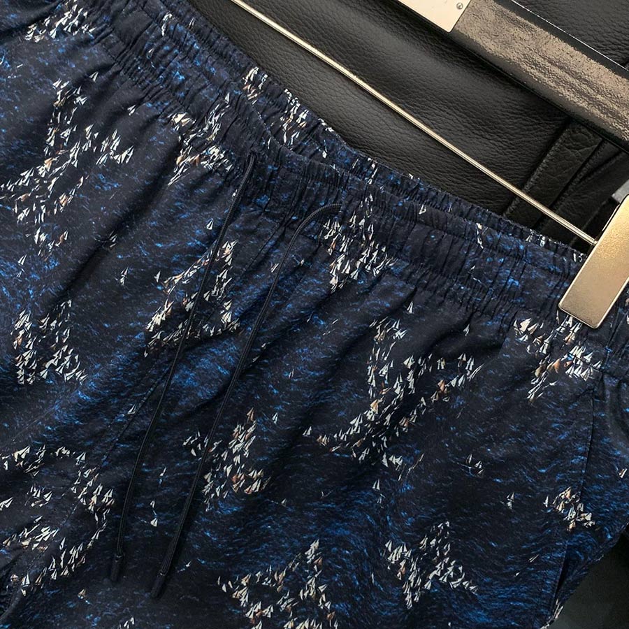 LOUIS VUITTON PRINT LOGO SHORTS LOUIS VUITTON PRINT LOGO SHORTS